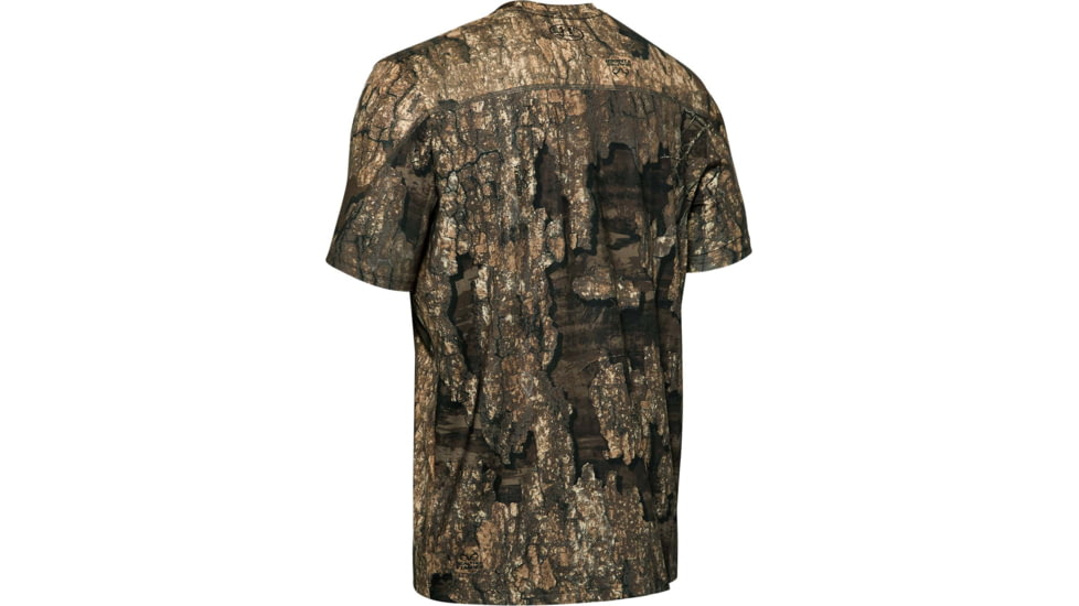 Under Armour IsoChill Brushline Short Sleeve Shirt - Mens, RealTree Timber, 2X-Large, 13511439802X