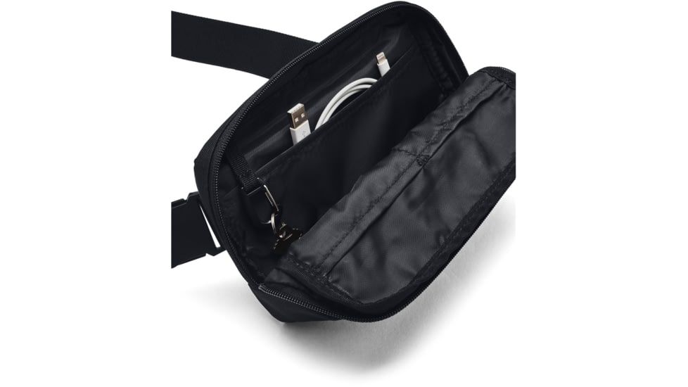 Under Armour Loudon Waist Bag Crossbody, Black, OSFM, 1378418003OSFM