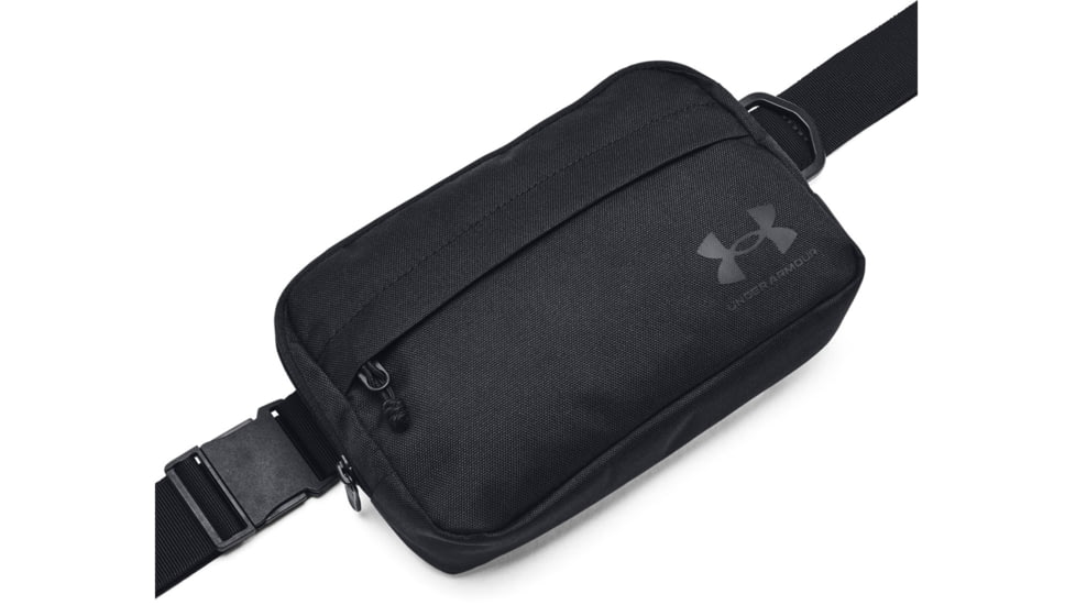 Under Armour Loudon Waist Bag Crossbody, Black, OSFM, 1378418003OSFM
