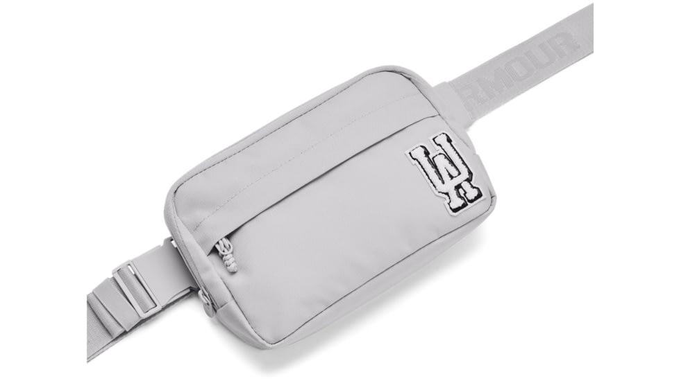 Under Armour Loudon Waist Bag Crossbody, Halo Gray, OSFM, 1378418015OSFM