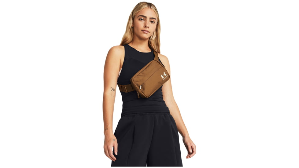Under Armour Loudon Waist Bag Crossbody, Tundra, OSFM, 1378418253OSFM