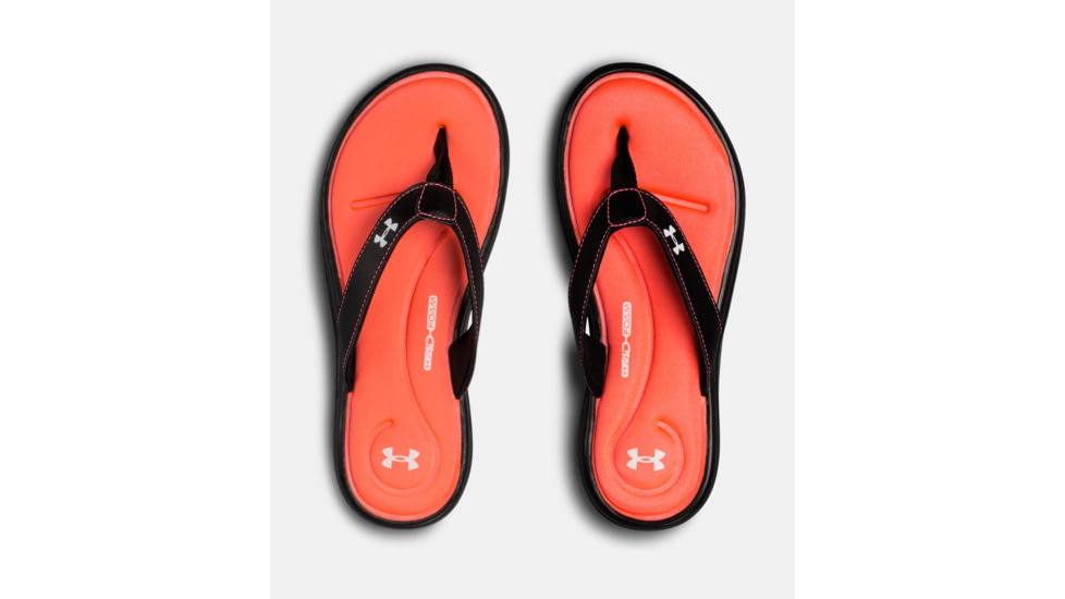 Under Armour Marbella VI T - Women's, Black//Brilliance, 10, 3000072-002-10