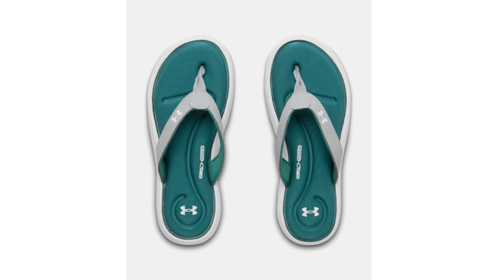 Under Armour Marbella VI T - Women's, Dust/Mod Gray/White, 10, 3000072-304-10