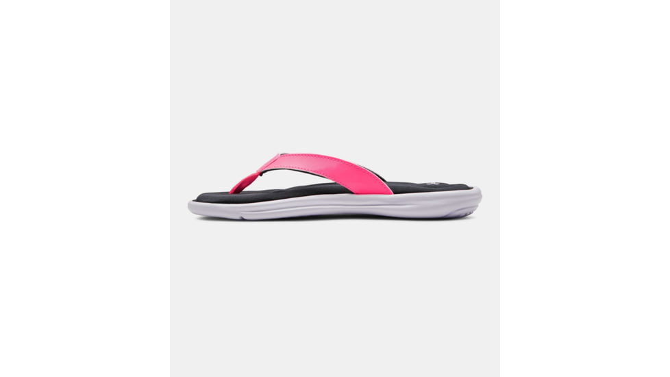 Under Armour Marbella VI T - Women's, Pitch Gray/Mojo Pink/White, 10, 3000072-100-10