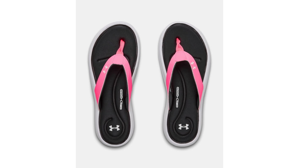 Under Armour Marbella VI T - Women's, Pitch Gray/Mojo Pink/White, 10, 3000072-100-10