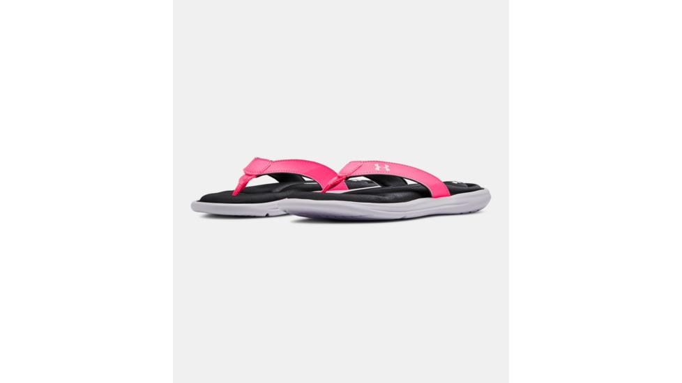 Under Armour Marbella VI T - Women's, Pitch Gray/Mojo Pink/White, 10, 3000072-100-10