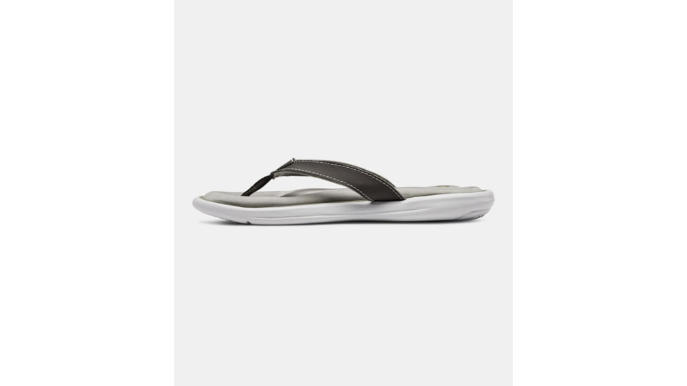 Under Armour Marbella VI T - Women's, Tetra Gray/White/Metallic Moor, 10, 3000072-600-10