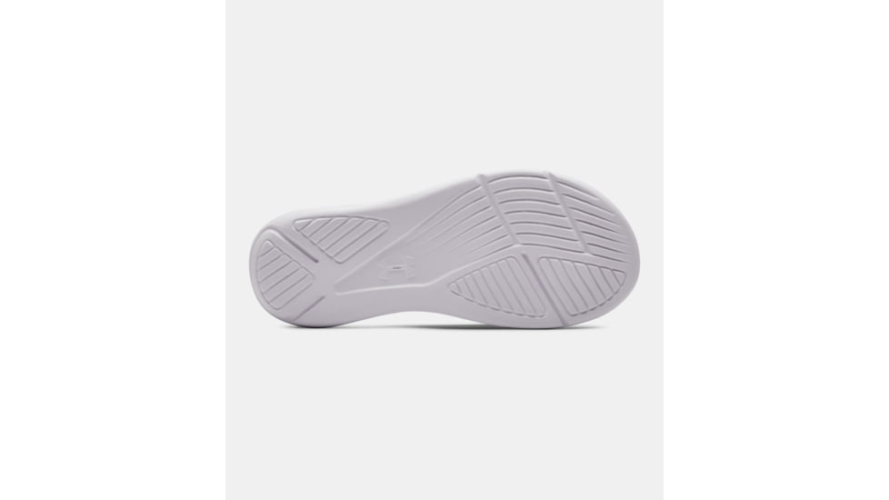 Under Armour Marbella VI T - Women's, Tetra Gray/White/Metallic Moor, 10, 3000072-600-10