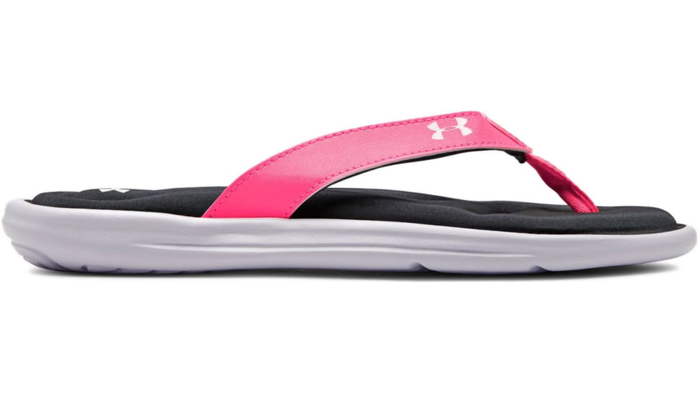 Under Armour Marbella VI T - Womens, Pitch Gray/Mojo Pink/White, 6, 3000072-100-6