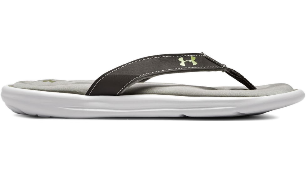 Under Armour Marbella VI T - Womens, Tetra Gray/White/Metallic Moor, 11, 3000072-600-11