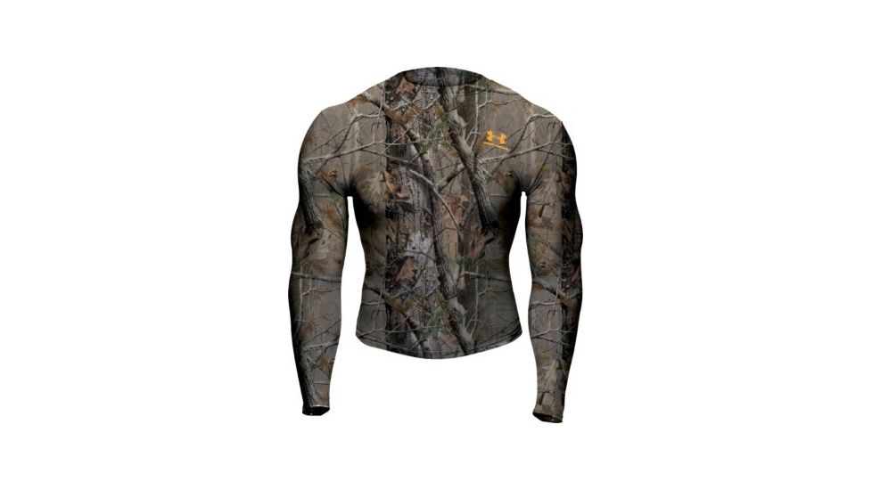 Under Armour Men's ColdGear Camo Crew - Real Tree AP Color 104511C-340