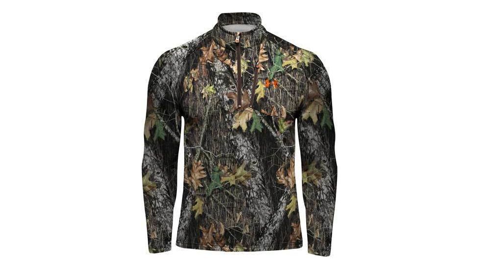 Under Armour Men's ColdGear Camo Hurlock Fleece Pullover - Break-Up Color 1004042-375