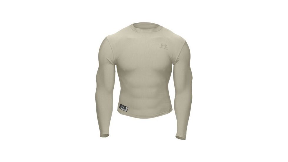 Under Armour Men's ColdGear Tactical Crew - Desert Color 1005511-290