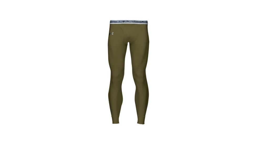 Under Armour Men's ColdGear Tactical Leggings - Marine Olive Drab Color 1005550-390