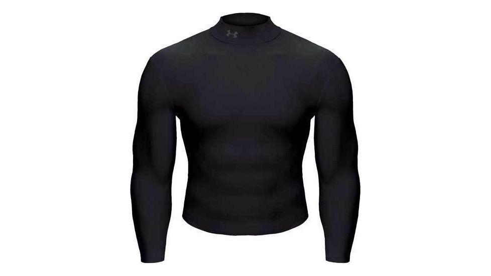 Under Armour Men's ColdGear UA Capture Scent Tech Mock - Black Color 1004049-001