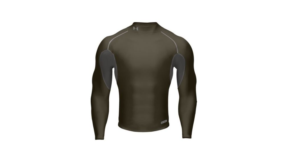 Under Armour Men's ColdGear UA Metal Mock - Sage Color 1000592-385