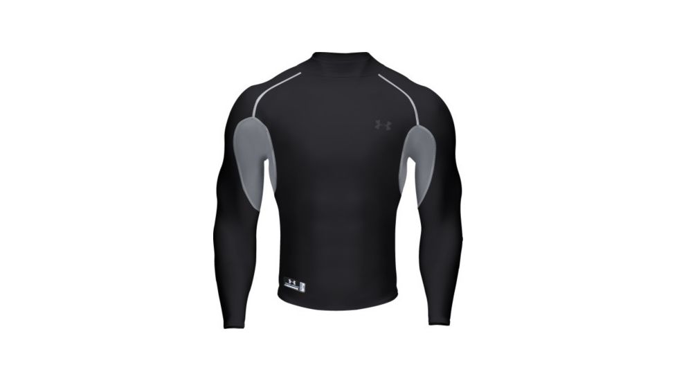 Under Armour Men's ColdGear UA Metal Tactical Mock - Black Color 1005592-001