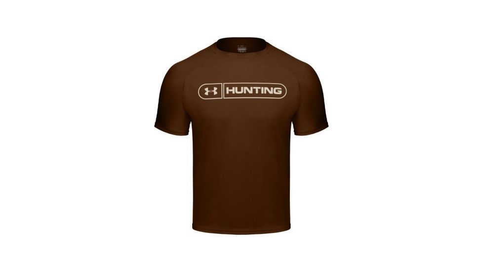 Under Armour Men's HeatGear Hunting Graphic T - Cleveland Brown Color 1004006-200-XXL