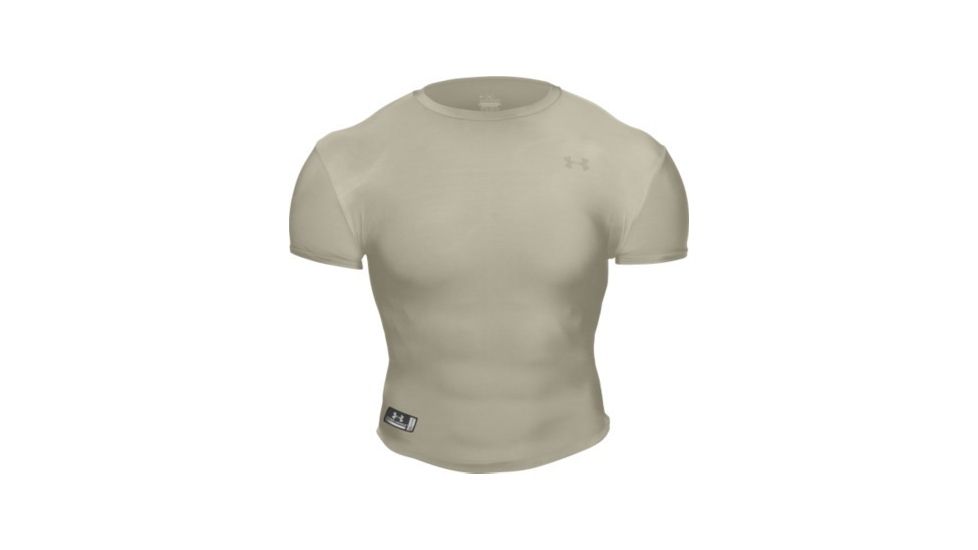 Under Armour Men's HeatGear Tactical Full T - Desert Color 1005039-290