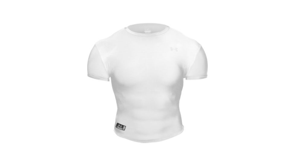 Under Armour Men's HeatGear Tactical Full T - White Color 1005039-100