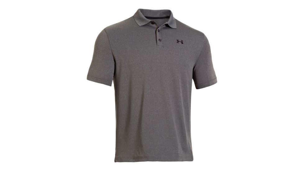 Under Armour Men's Ua Performance Polo, Carbon Heather - 12427550903XL