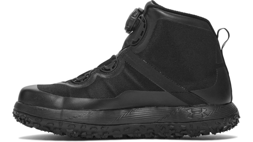 Under Armour Mens Fat Tire GTX Trail Running Shoes Mens, Black/Black/Black, 14, 1262064-001-14