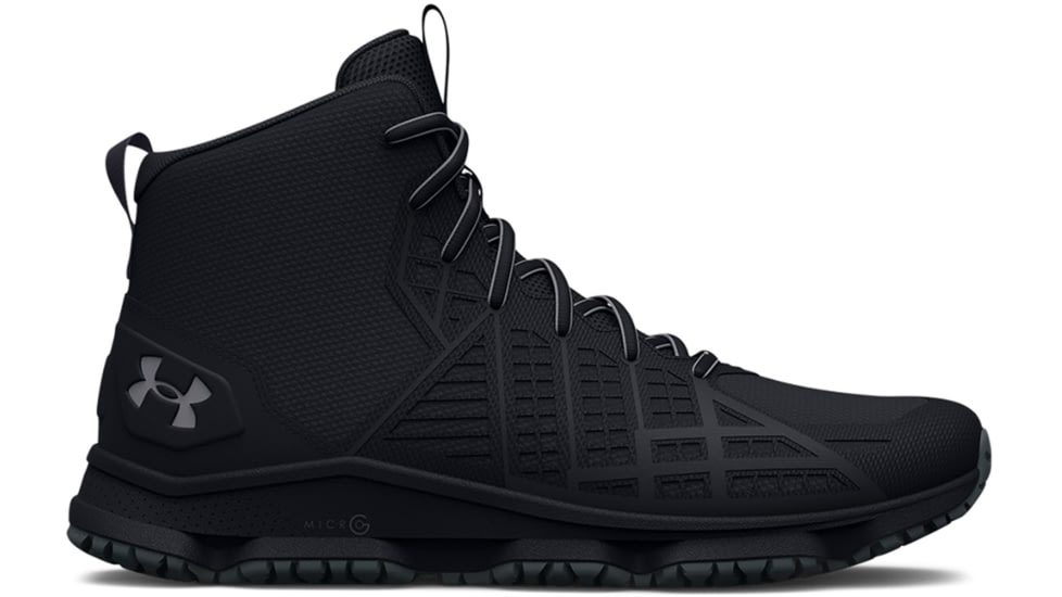 Under Armour Micro G Strikefast Mid Tactical Shoes - Mens, Black, 12US, 302557500112