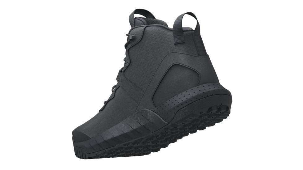Under Armour Micro G Valsetz Mid LWP Boots - Mens, Black / Black, 6, 30243340016