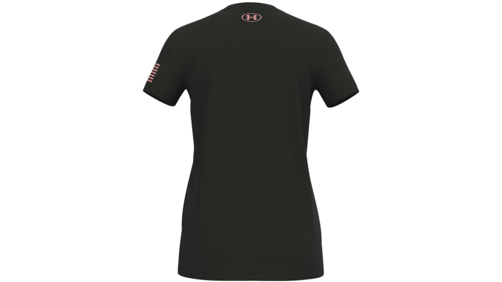 Under Armour New Freedom Logo T-Shirt - Womens, Baroque Green, Extra Large, 1370815310XL