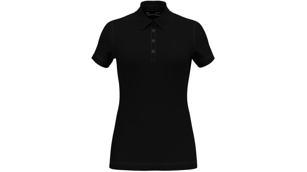 Under Armour Performance Range Tactical Polo 2.0 - Womens, Black, Extra Large, 1365392001XL