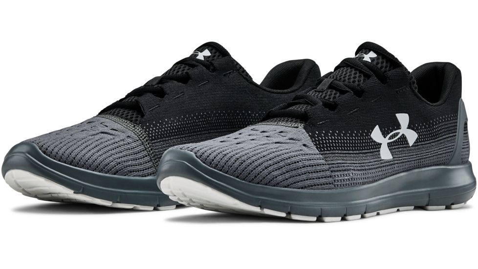 Under Armour Remix 2.0 Casual Shoes - Mens, Black / Pitch Gray / Mod Gray, Medium, 9, 3022466-002-9