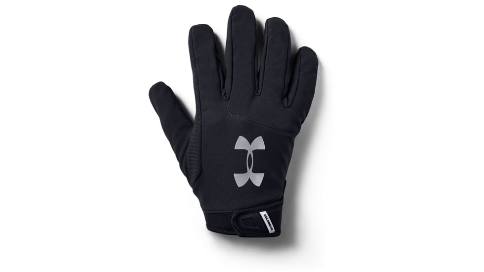 Under Armour Sideline Gloves - Mens, Black, 2XL, 12908110012X