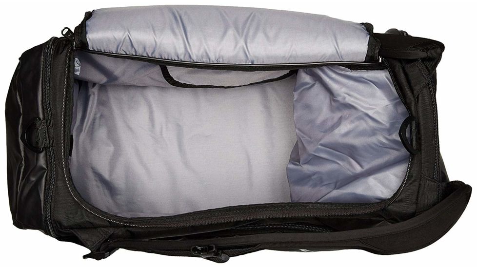 Under Armour Storm Undeniable Backpack Small Duffle Bag, Black/Silver, 1277421-003-OSFA