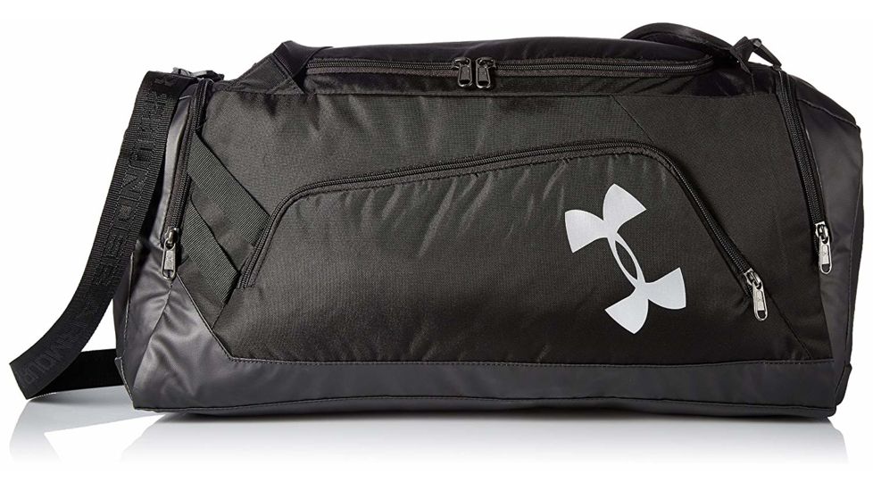 Under Armour Storm Undeniable Backpack Duffle Small, Black/Black/Silver, OSFA, 1277421-003-OSFA