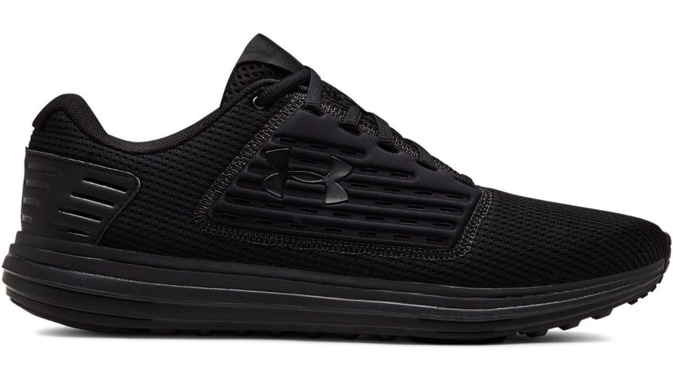 Under Armour Surge SE - Mens, Black/Black/Black, 11, 3021231-003-11