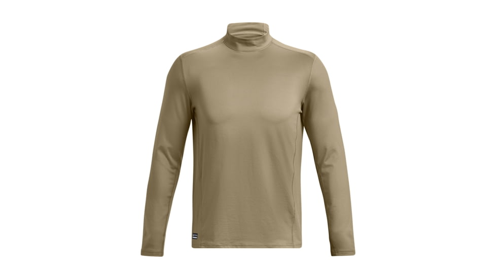 Under Armour Tactical ColdGear Infrared Base Mock - Mens, Federal Tan, Extra Large, 1365388499XL