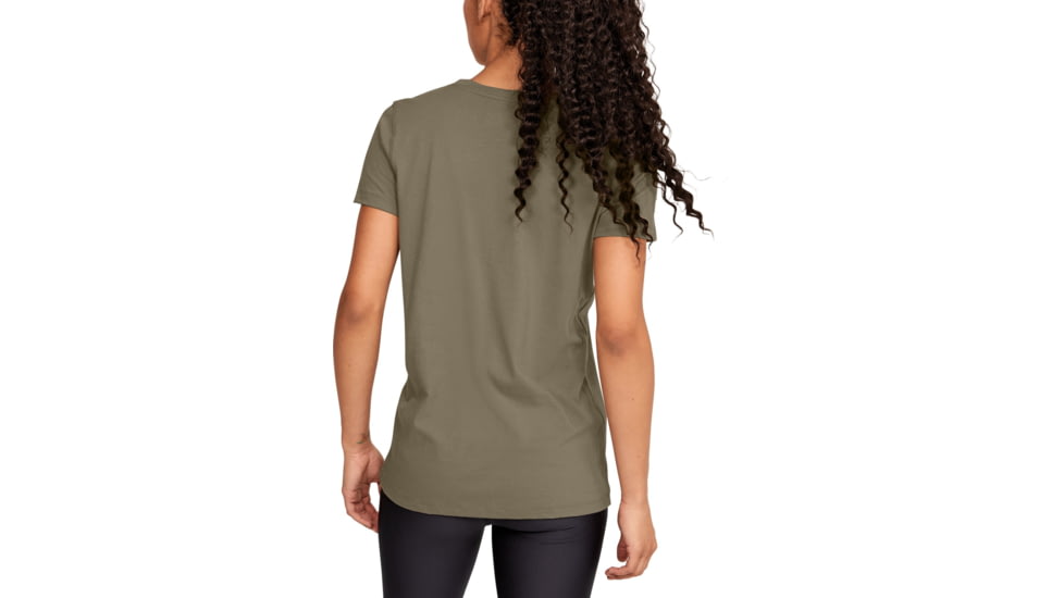 Under Armour Tactical Cotton T-Shirt - Womens, Federal Tan, 2XL, 13517614992X