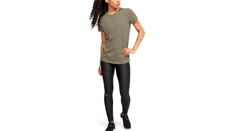 Under Armour Tactical Cotton T-Shirt - Womens, Federal Tan, 2XL, 13517614992X