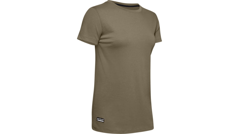 Under Armour Tactical Cotton T-Shirt - Womens, Federal Tan, 2XL, 13517614992X