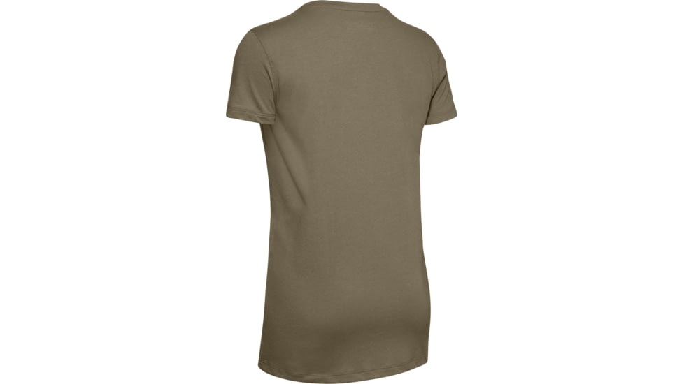 Under Armour Tactical Cotton T-Shirt - Womens, Federal Tan, 2XL, 13517614992X