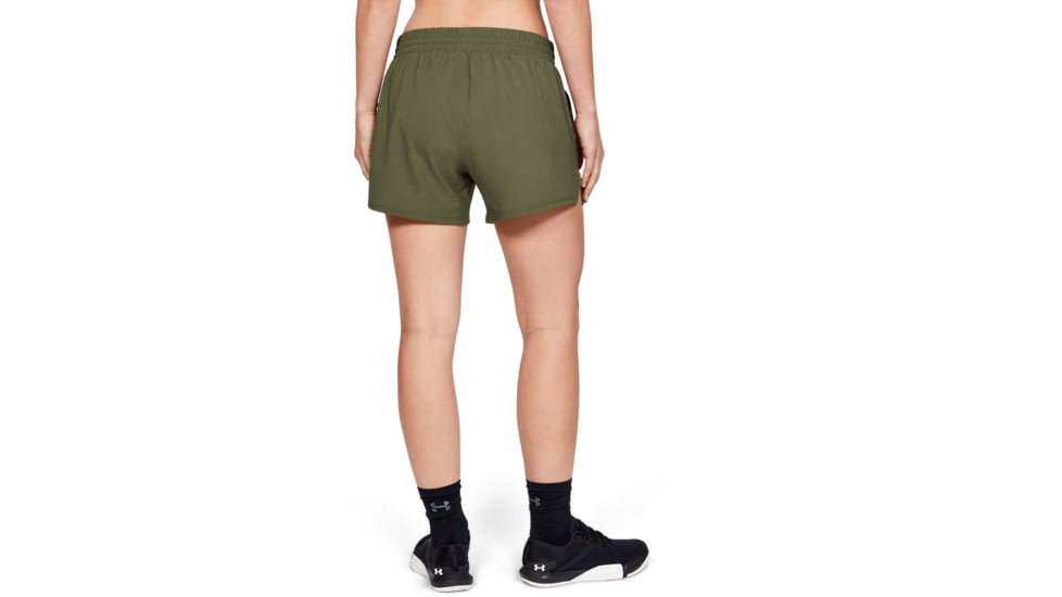 Under Armour Tactical PT Short - Womens, Marine OD Green, Medium, 1343358390MD