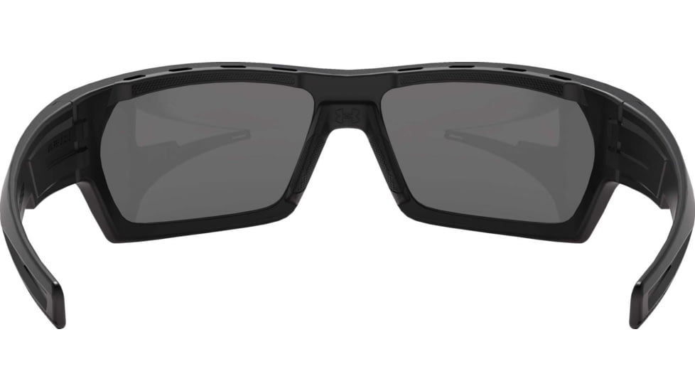 Under Armour UA Battlewrap Sunglasses, Gray Polarized Lens, Satin Black, One Size Fits Most, UA8690081-010108