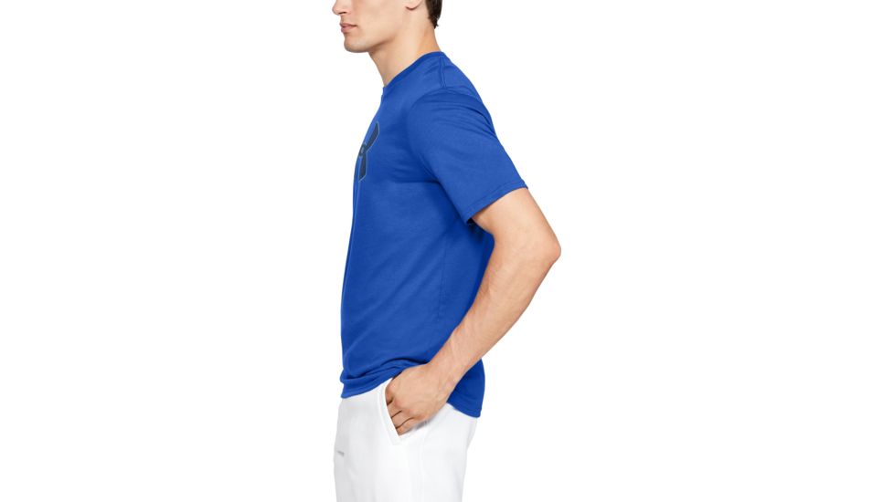 Under Armour UA Big Logo T-Shirt - Men's, 2XL, Blue, 13295834862X