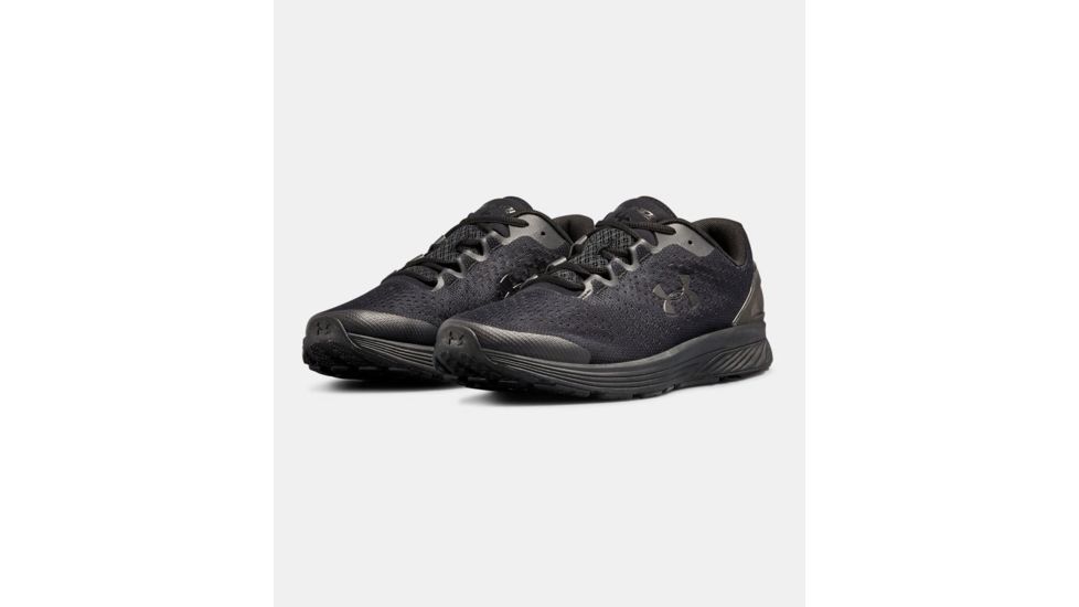 Under Armour UA Charged Bandit 4Road Running Shoe - Mens, Black/Black/Black, 11.5, 3020319-007-11.5