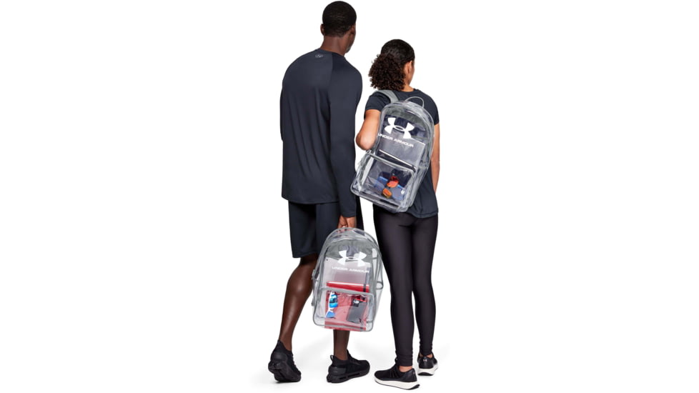 Under Armour UA Clear Backpack, Steel, 1352118961OSFA