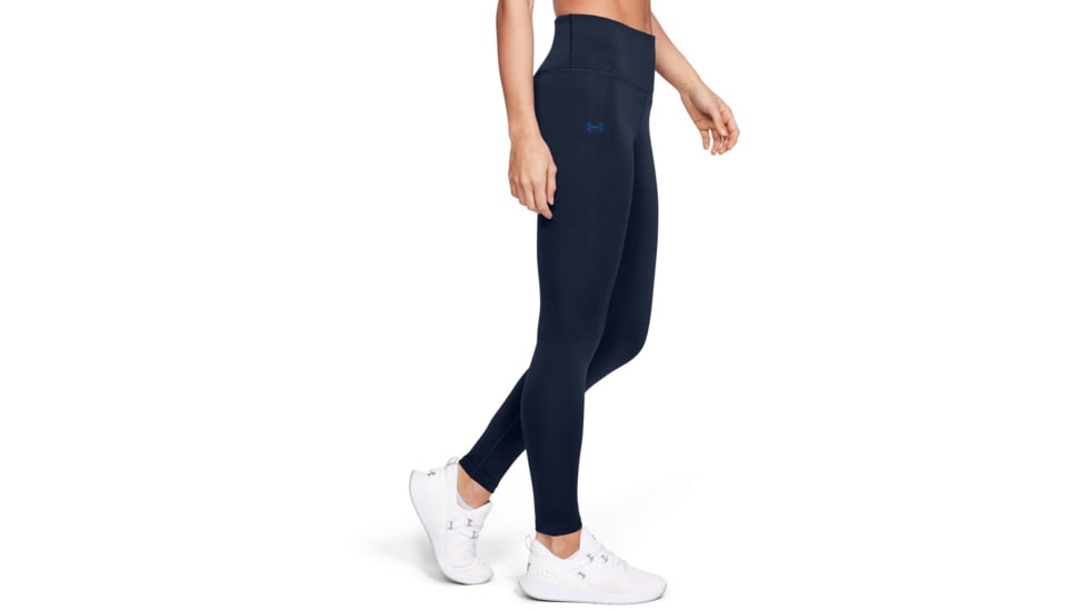 Under Armour UA ColdGear Armour Leggings - Womens, Midnight Navy, Small, 1344527410SM