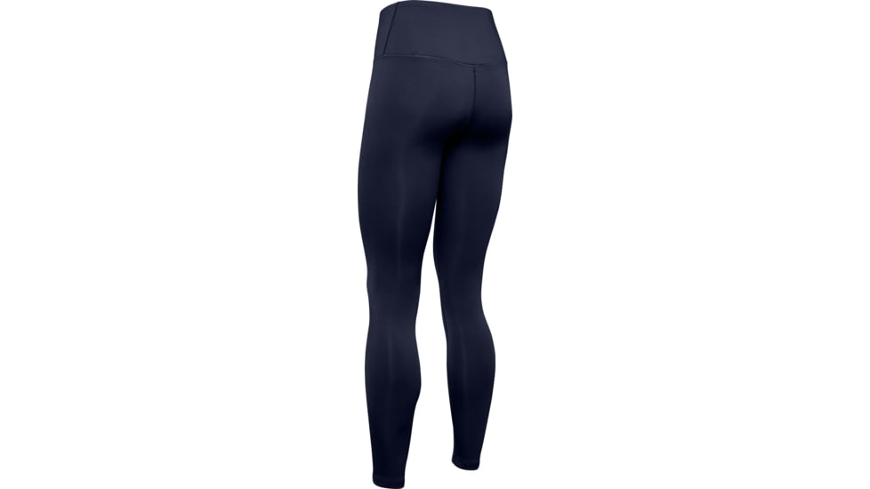 Under Armour UA ColdGear Armour Leggings - Womens, Midnight Navy, Small, 1344527410SM