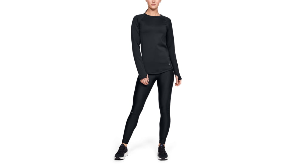 Under Armour UA ColdGear Armour Long Sleeve Shirt - Womens, Black, 2X-Large, 13445310012X