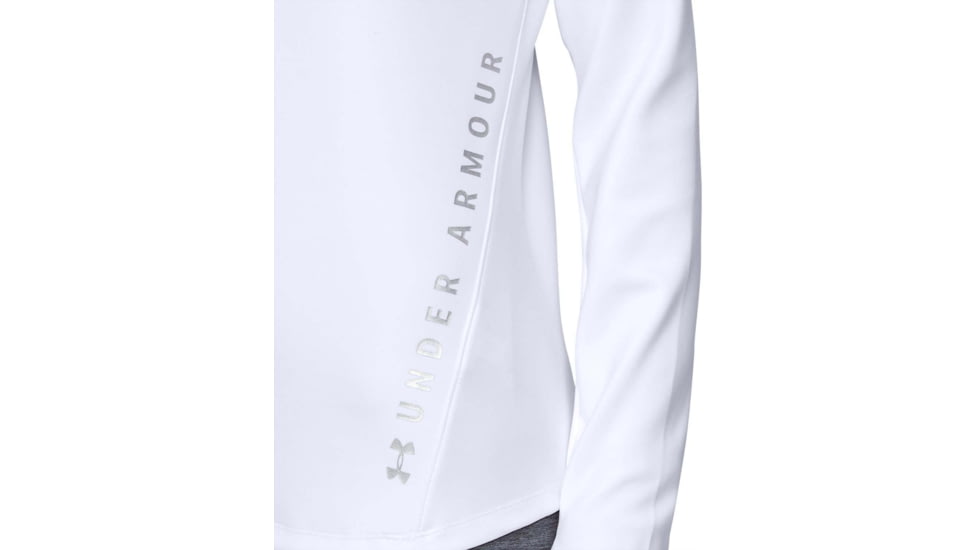Under Armour UA ColdGear Armour Long Sleeve Shirt - Womens, White, X-Large, 1344531100XL