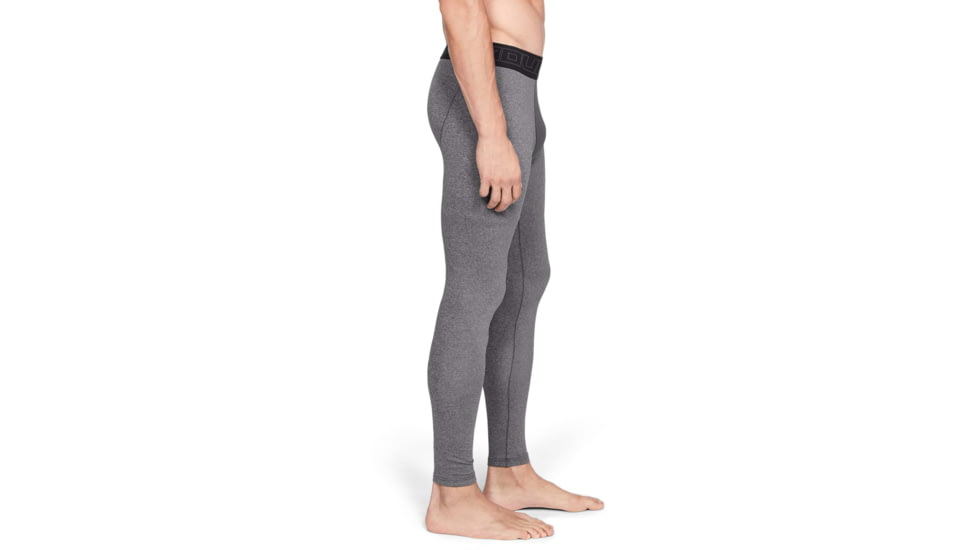 Under Armour UA ColdGear Legging - Men's, Medium, Charcoal Light Heather, 1320812019MD